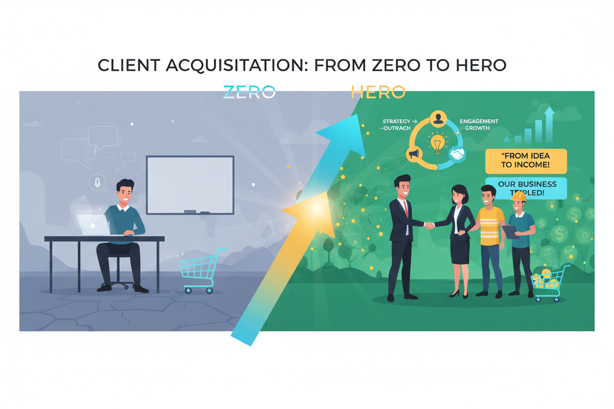 Nessun Cliente? Nessun Problema: 3 Metodi per Chiudere i Primi Contratti Partendo da Zero